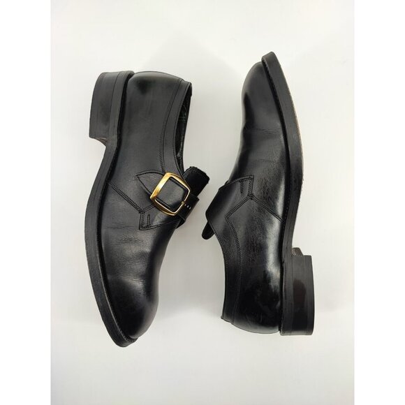 Florsheim Men's Imperial Black Oxford Single Strap Dress Shoes Size 8.5D US - Picture 5 of 10